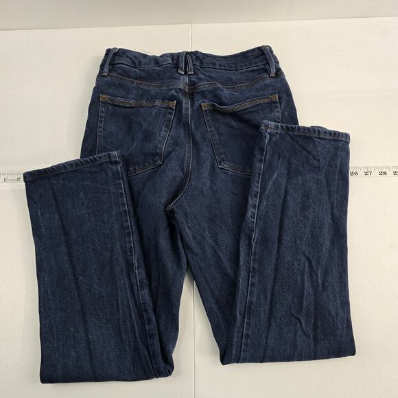 Good American good curve straigth denim 6/28 blue womens 6943 - Picture 2 of 11